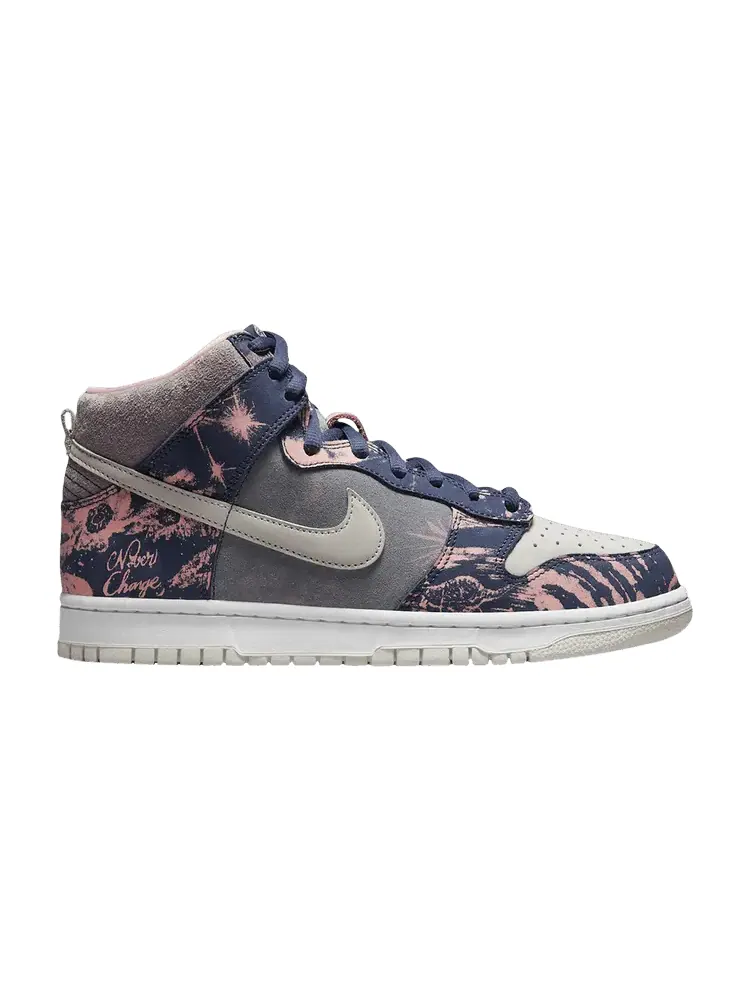 Кроссовки Nike SOULGOODS x Dunk High, 2000s — изображение 1 из 1, синий