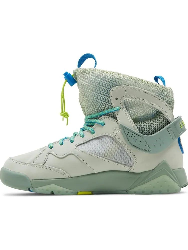 Кроссовки Bephies Beauty Supply x Wmns Air Jordan 7 Retro Seafoam — изображение 3 из 8, зеленый