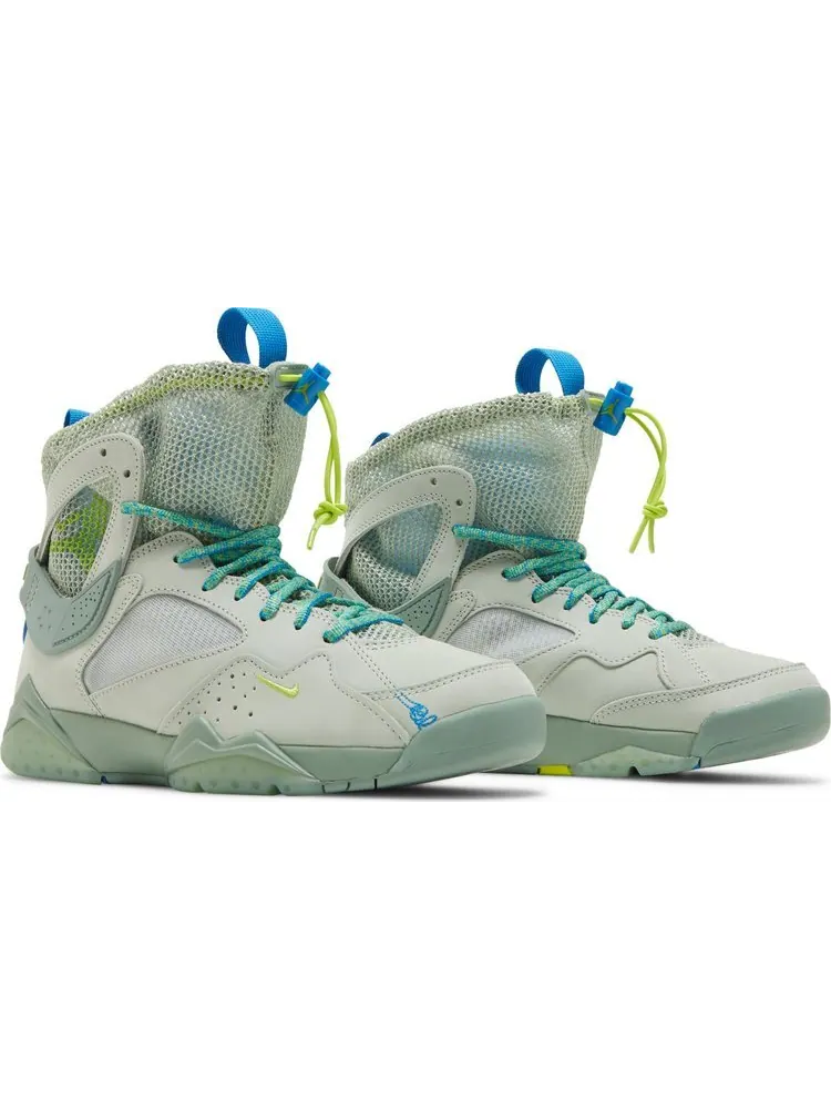 Кроссовки Bephies Beauty Supply x Wmns Air Jordan 7 Retro Seafoam — изображение 8 из 8, зеленый