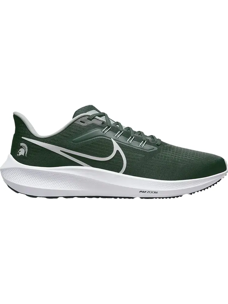 Кроссовки Nike Air Zoom Pegasus 39 'Michigan State' — изображение 1 из 1, зеленый