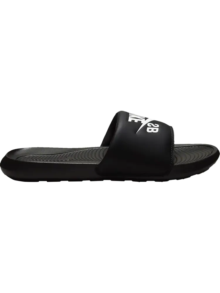 Сандалии Nike Victori One Slide 'Black White' — изображение 1 из 1, черный