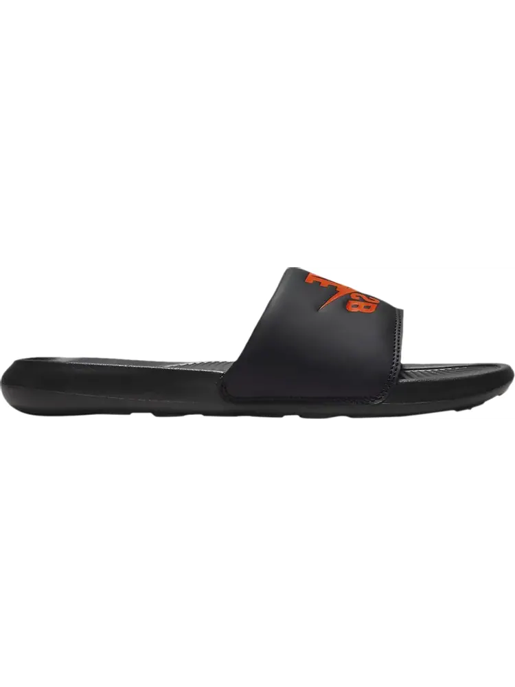 Сандалии Nike Victori One Slide 'Black Team Orange' — изображение 1 из 1, черный