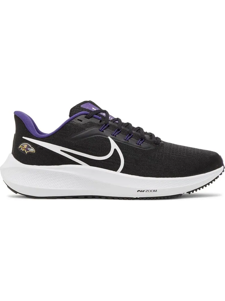 Кроссовки Nike NFL x Air Zoom Pegasus 39 'Baltimore Ravens' — изображение 1 из 8, черный