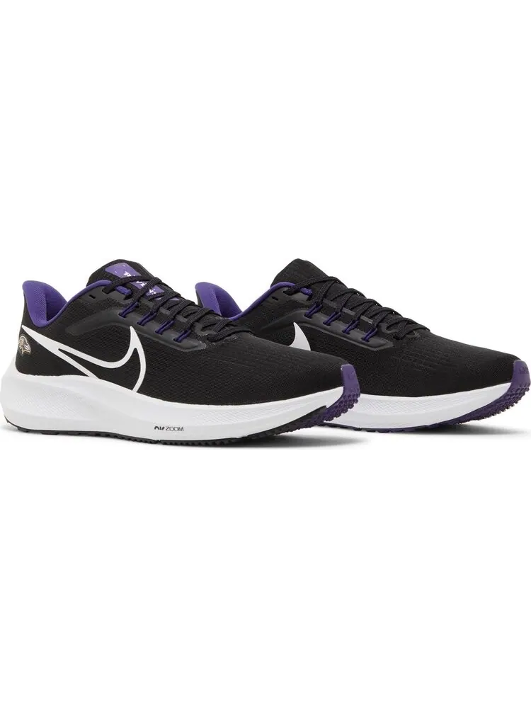 Кроссовки Nike NFL x Air Zoom Pegasus 39 'Baltimore Ravens' — изображение 8 из 8, черный