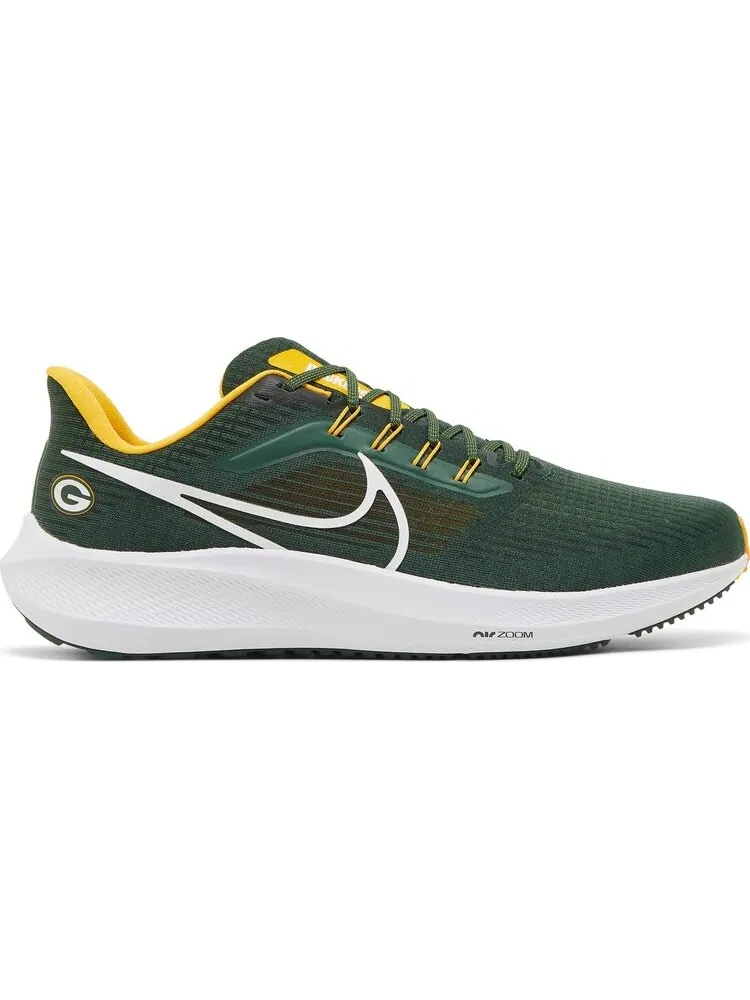 Кроссовки Nike NFL x Air Zoom Pegasus 39 'Green Bay Packers' — изображение 1 из 8, зеленый
