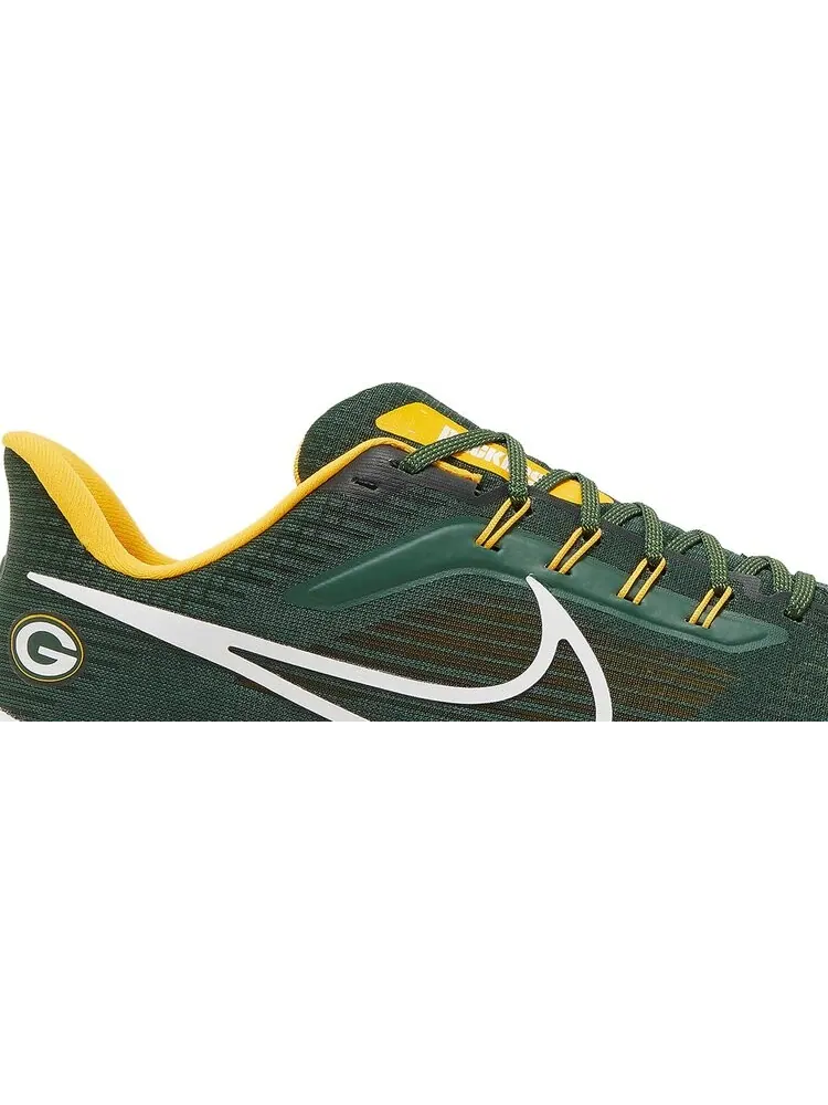 Кроссовки Nike NFL x Air Zoom Pegasus 39 'Green Bay Packers' — изображение 2 из 8, зеленый