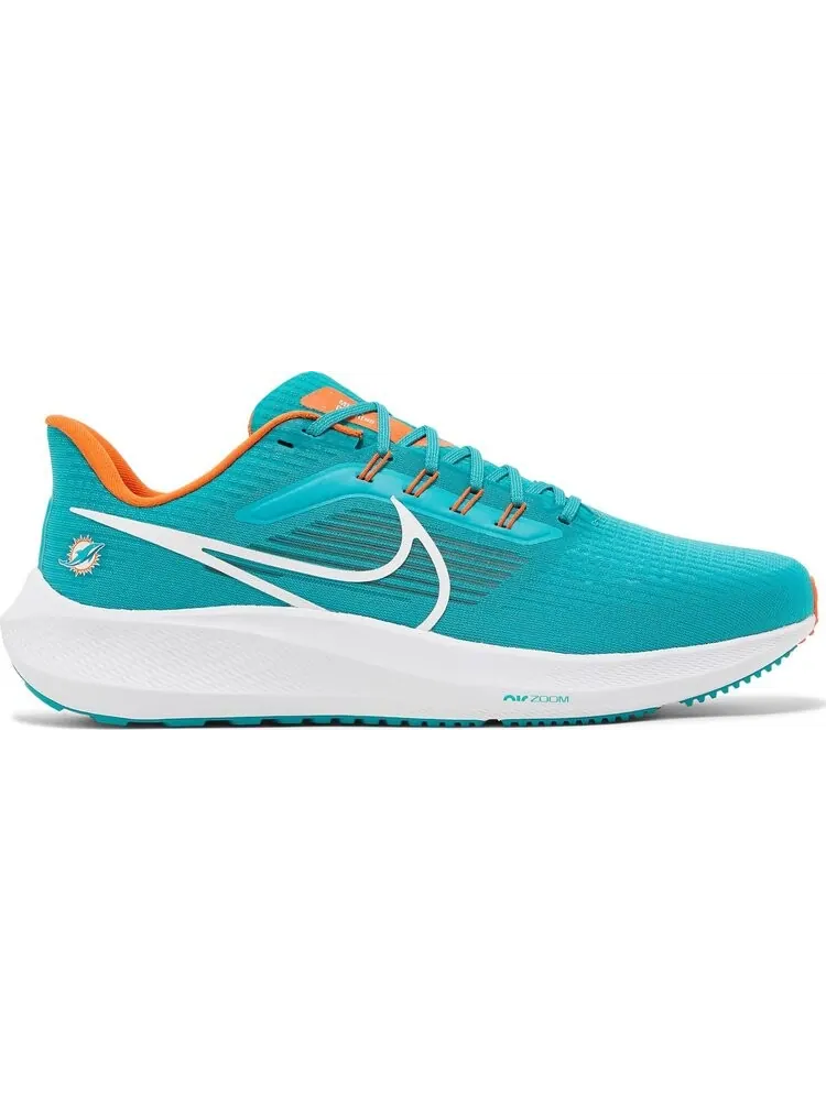 Кроссовки Nike NFL x Air Zoom Pegasus 39 'Miami Dolphins' — изображение 1 из 8, бирюзовый