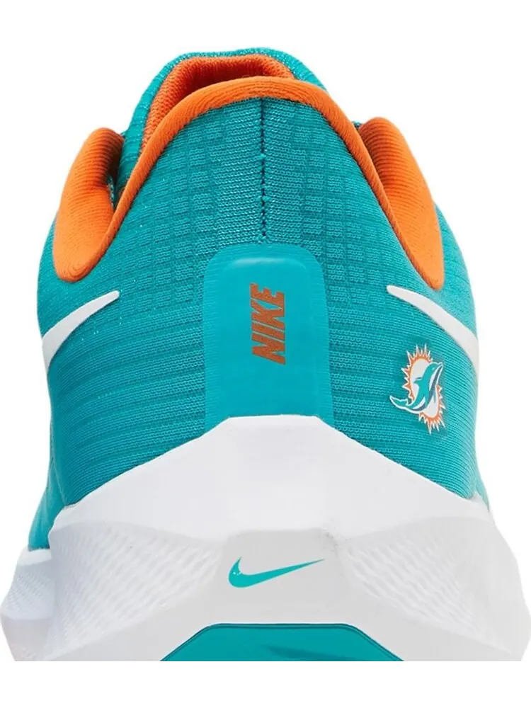 Кроссовки Nike NFL x Air Zoom Pegasus 39 'Miami Dolphins' — изображение 7 из 8, бирюзовый