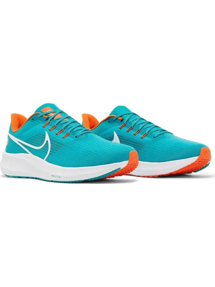 Кроссовки Nike NFL x Air Zoom Pegasus 39 'Miami Dolphins' — изображение 8 из 8, бирюзовый