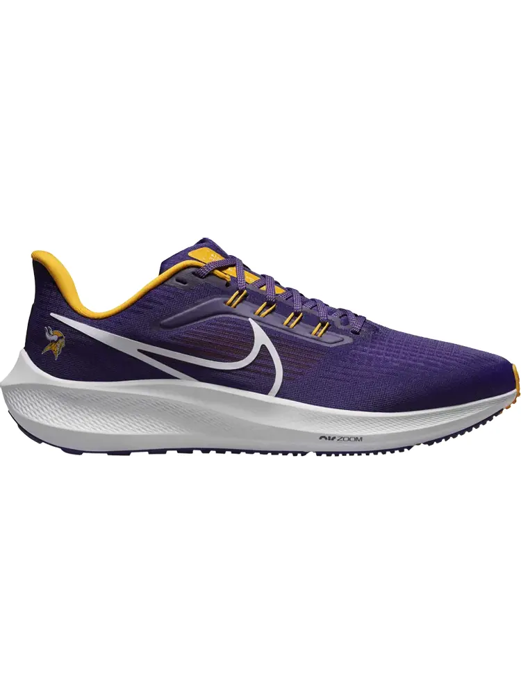 Кроссовки Nike NFL x Air Zoom Pegasus 39 'Minnesota Vikings' — изображение 1 из 1, фиолетовый