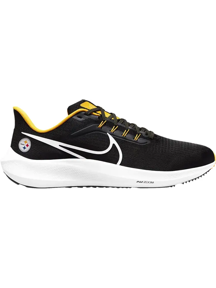 Кроссовки Nike NFL x Air Zoom Pegasus 39 'Pittsburgh Steelers' — изображение 1 из 1, черный