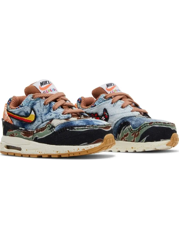 Кроссовки Nike Concepts x Air Max 1 SP TD 'Heavy' — изображение 8 из 8, мульти
