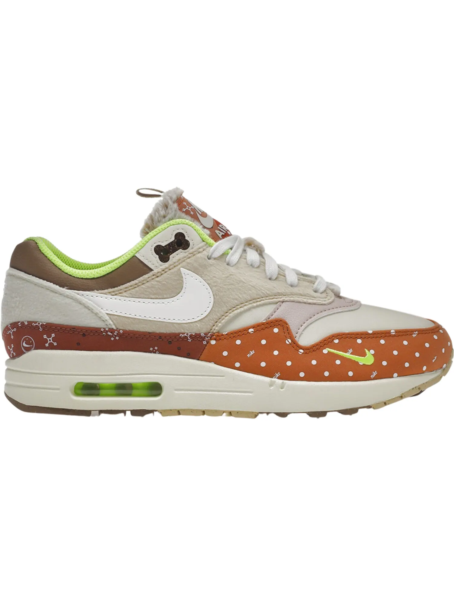 Кроссовки Nike Wmns Air Max 1 PRM — изображение 1 из 1, бежевый