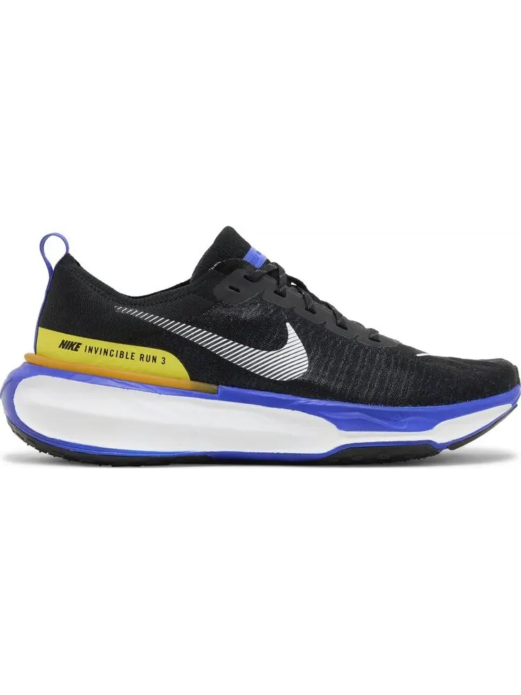 Кроссовки ZoomX Invincible Run Flyknit 3 'Black Racer Blue' — изображение 1 из 4, черный