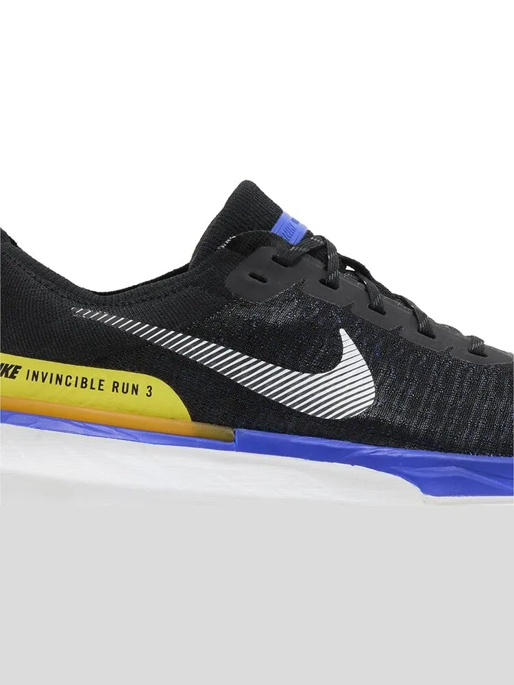 Кроссовки ZoomX Invincible Run Flyknit 3 'Black Racer Blue' — изображение 2 из 4, черный