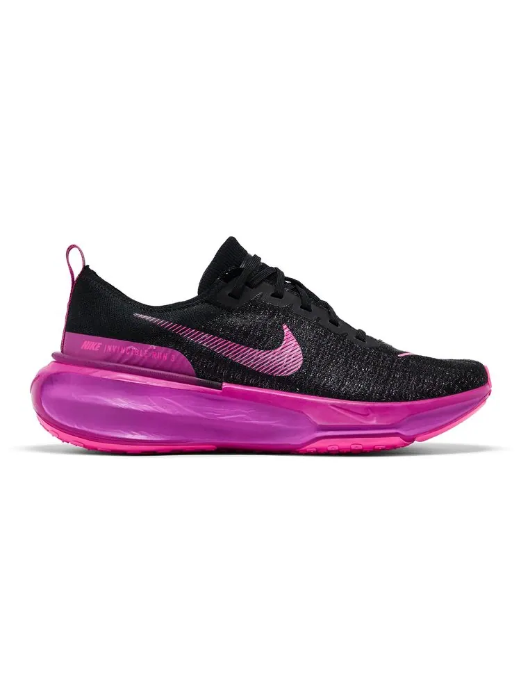 Кроссовки Nike ZoomX Invincible Run Flyknit 3 'Black Vivid Grape' — изображение 1 из 8, черный
