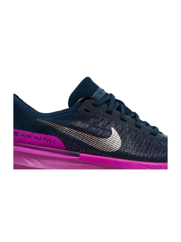 Кроссовки Wmns ZoomX Invincible 3 'Armory Navy Vivid Grape' — изображение 2 из 8, темно-синий