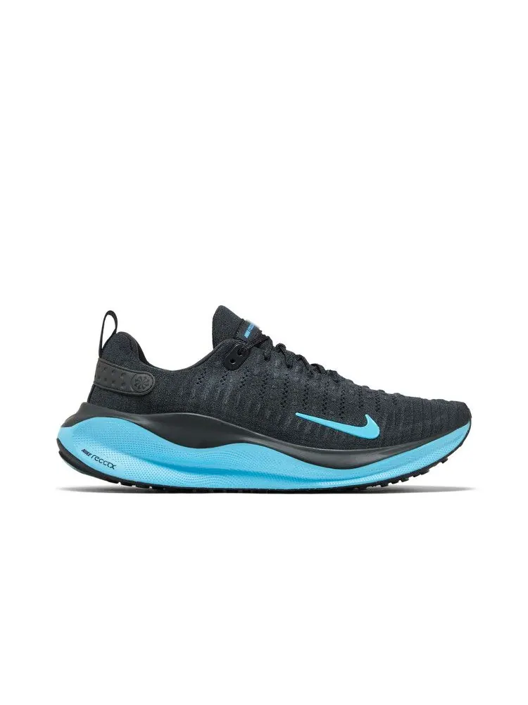 Кроссовки Nike ReactX Infinity Run 4 'Anthracite Baltic Blue' — изображение 2 из 9, черный/синий