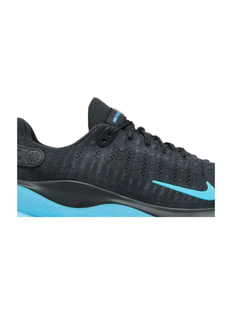 Кроссовки Nike ReactX Infinity Run 4 'Anthracite Baltic Blue' — изображение 3 из 9, черный/синий