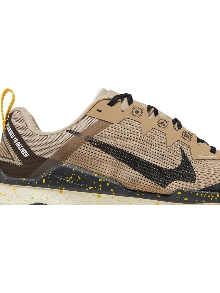 Кроссовки Wildhorse 8 'Khaki Vivid Sulfur' — изображение 2 из 4, коричневый