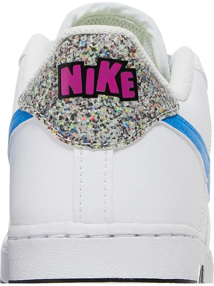 Кроссовки Nike Air Force 1 LV8 Next Nature Crater GS 'White Light Photo Blue' — изображение 7 из 8, белый