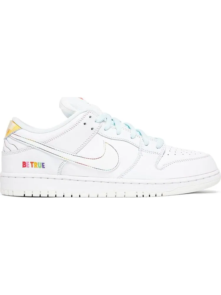 Кроссовки Nike Dunk Low SB 'Be True' — изображение 1 из 10, белый