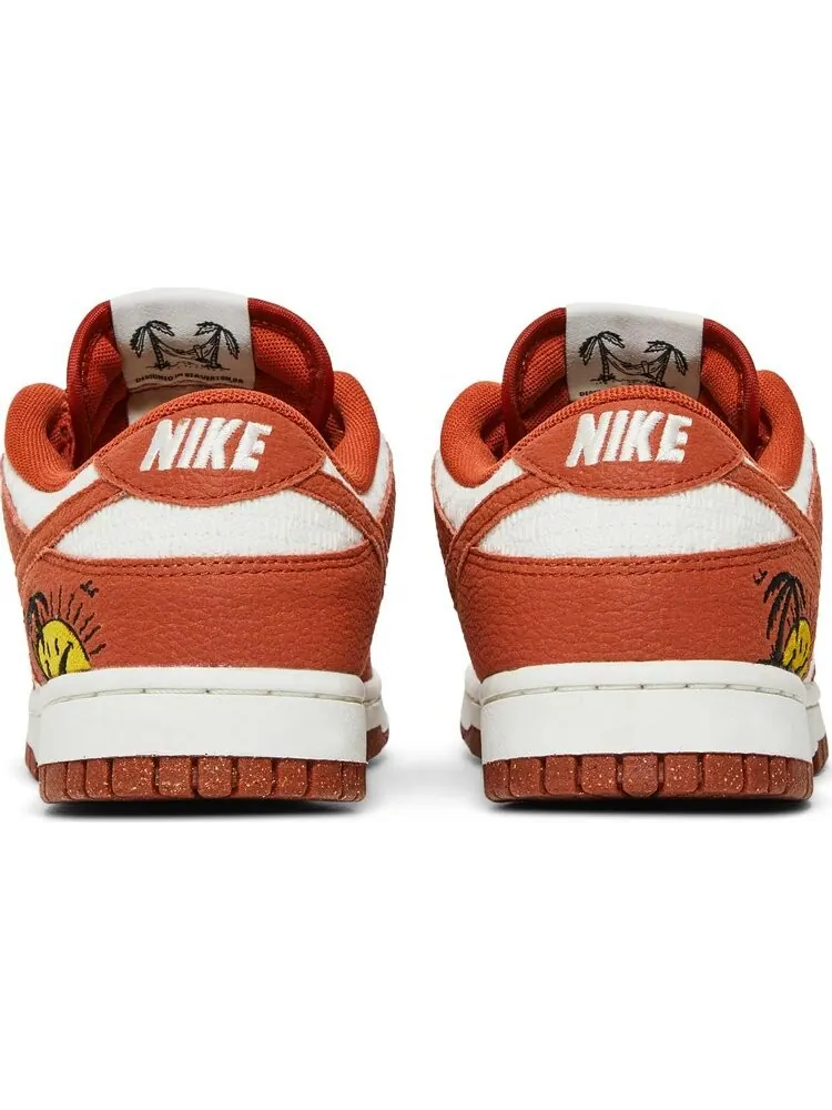 Кроссовки Nike Wmns Dunk Low 'Sun Club - Burnt Sunrise' — изображение 6 из 8, оранжевый