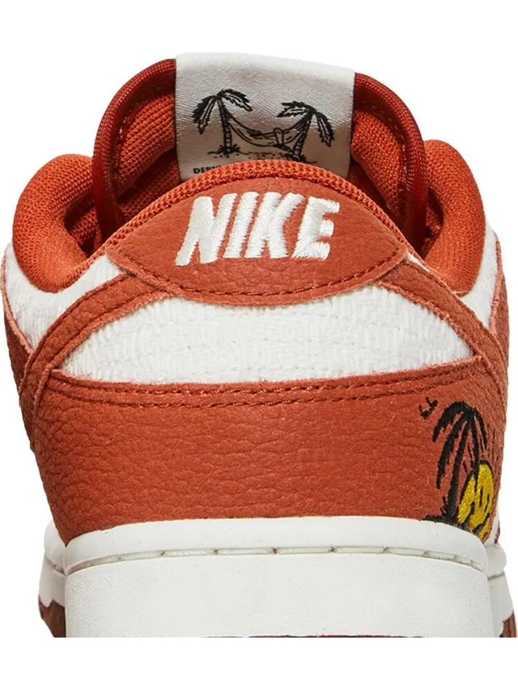 Кроссовки Nike Wmns Dunk Low 'Sun Club - Burnt Sunrise' — изображение 7 из 8, оранжевый