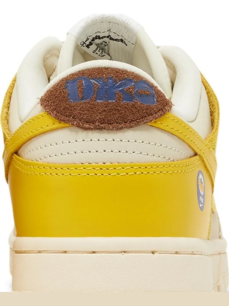 Кроссовки Nike Wmns Dunk Low LX 'Banana' — изображение 7 из 8, бежевый