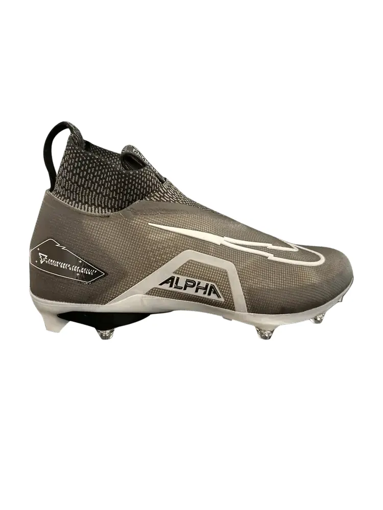 Кроссовки Nike Alpha Menace Elite 3 Wide — изображение 1 из 1, черный белый серый