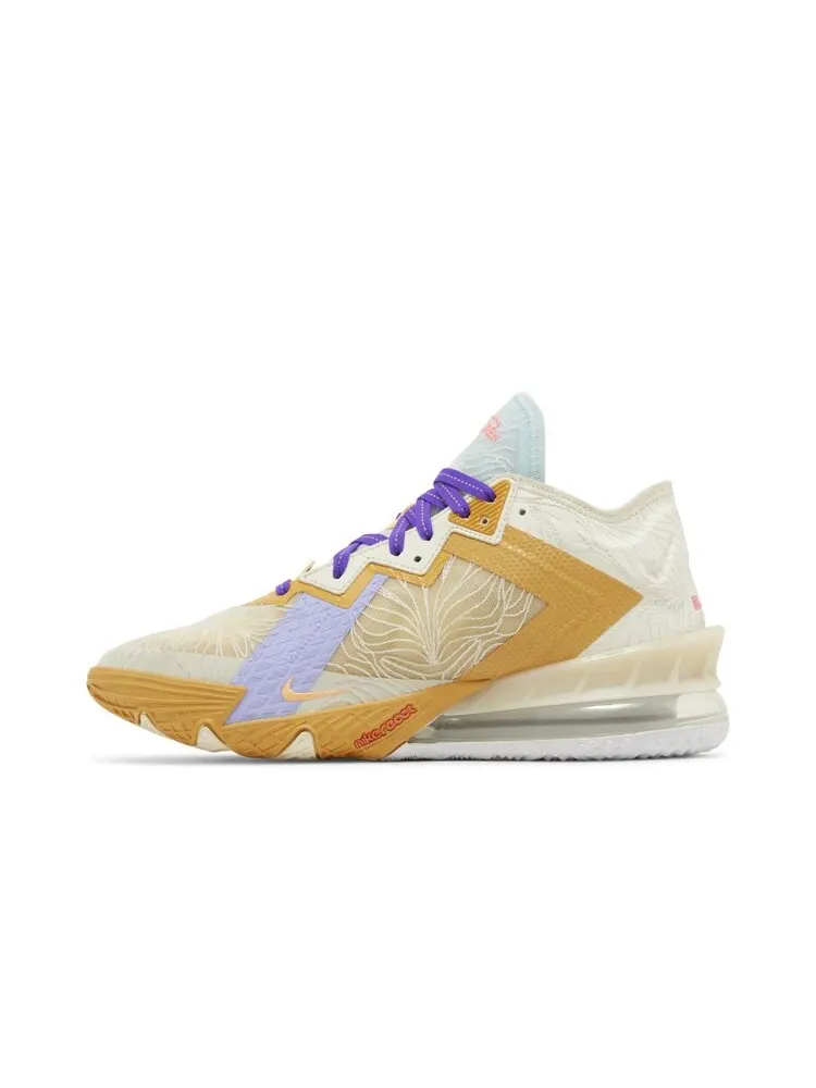 Кроссовки Nike Mimi Plange x LeBron 18 Low — изображение 3 из 4, оранжевый