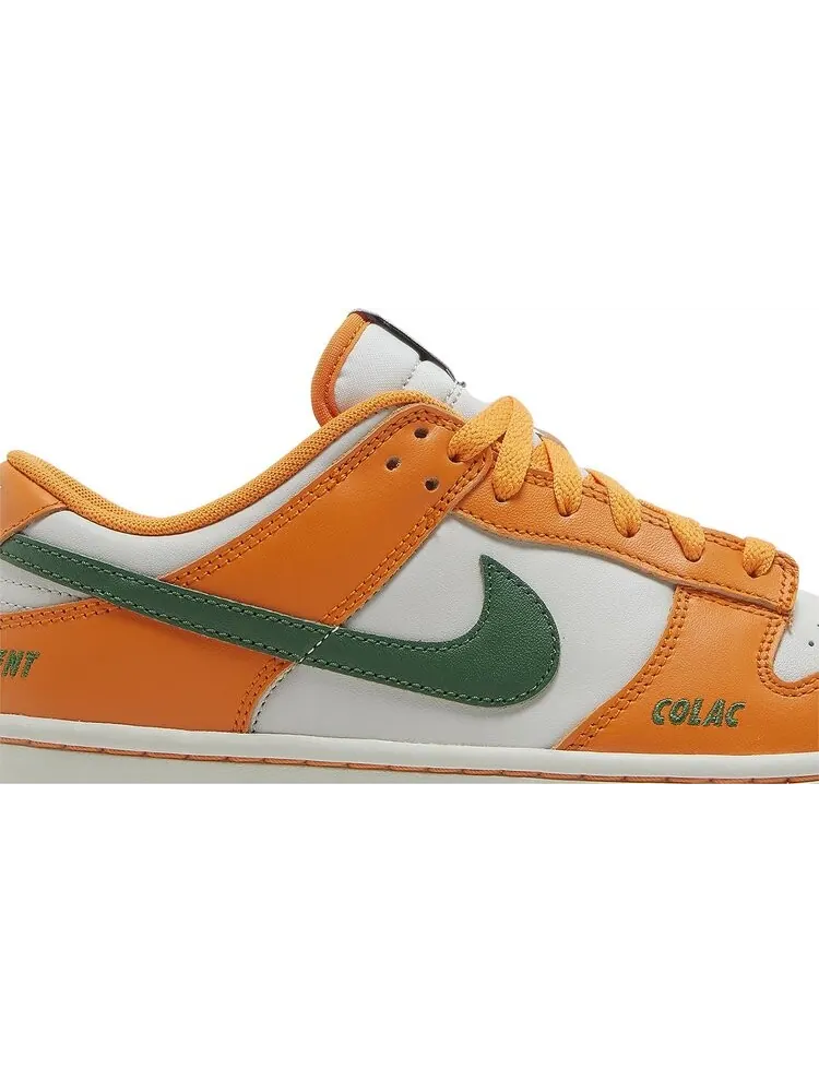 Кроссовки Nike Florida A&M University x Dunk Low 'Rattlers' — изображение 2 из 8, оранжевый