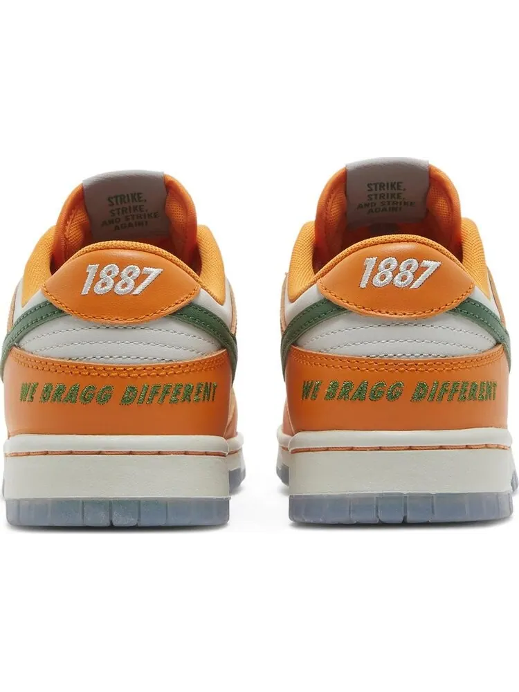 Кроссовки Nike Florida A&M University x Dunk Low 'Rattlers' — изображение 6 из 8, оранжевый