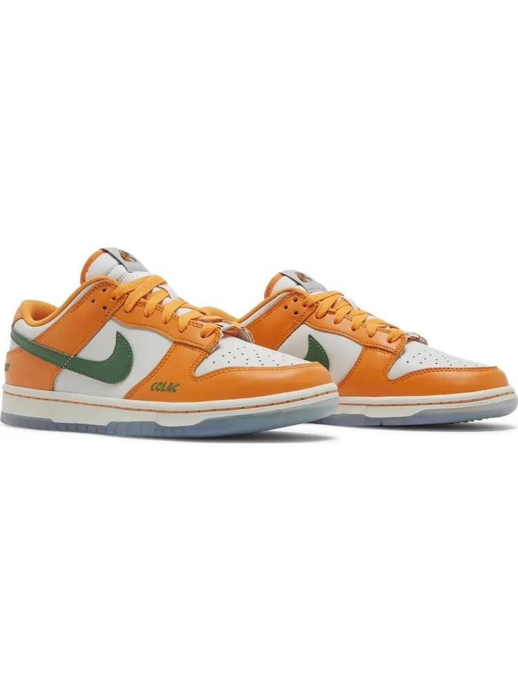 Кроссовки Nike Florida A&M University x Dunk Low 'Rattlers' — изображение 8 из 8, оранжевый