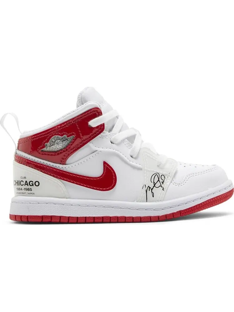 Кроссовки Air Jordan 1 Mid TD Rookie Season — изображение 1 из 8, белый
