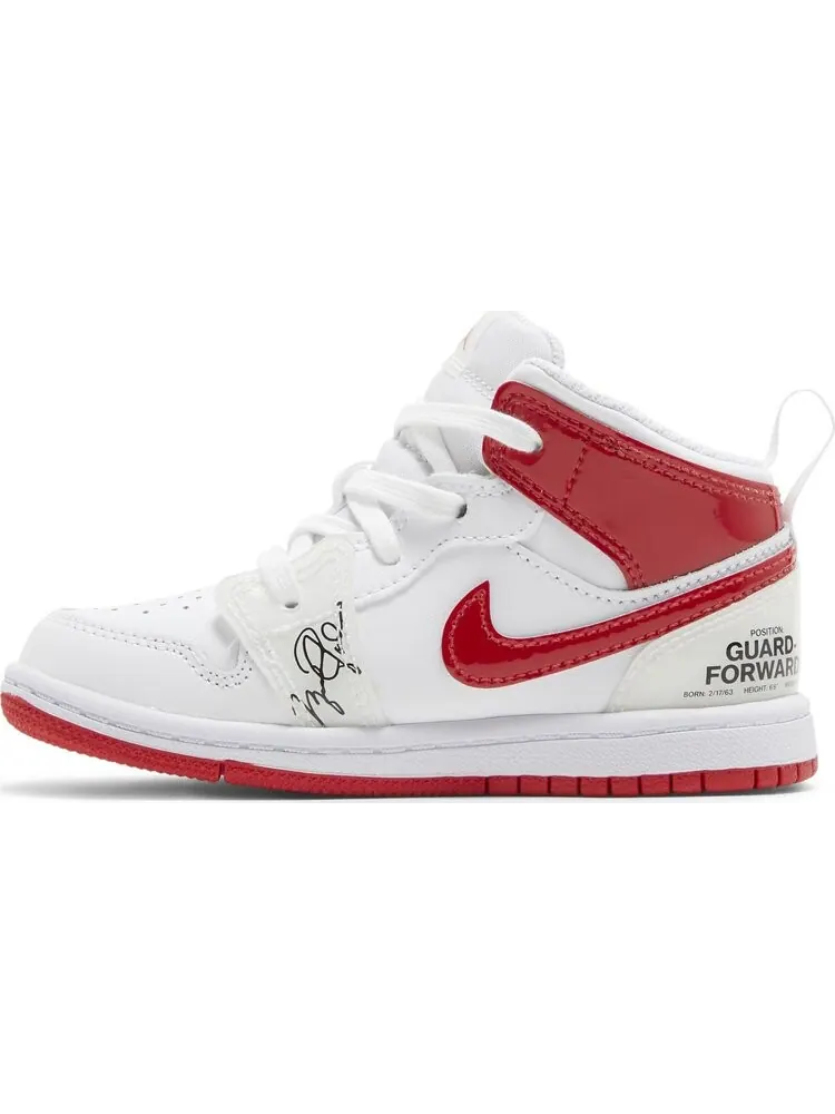 Кроссовки Air Jordan 1 Mid TD Rookie Season — изображение 3 из 8, белый