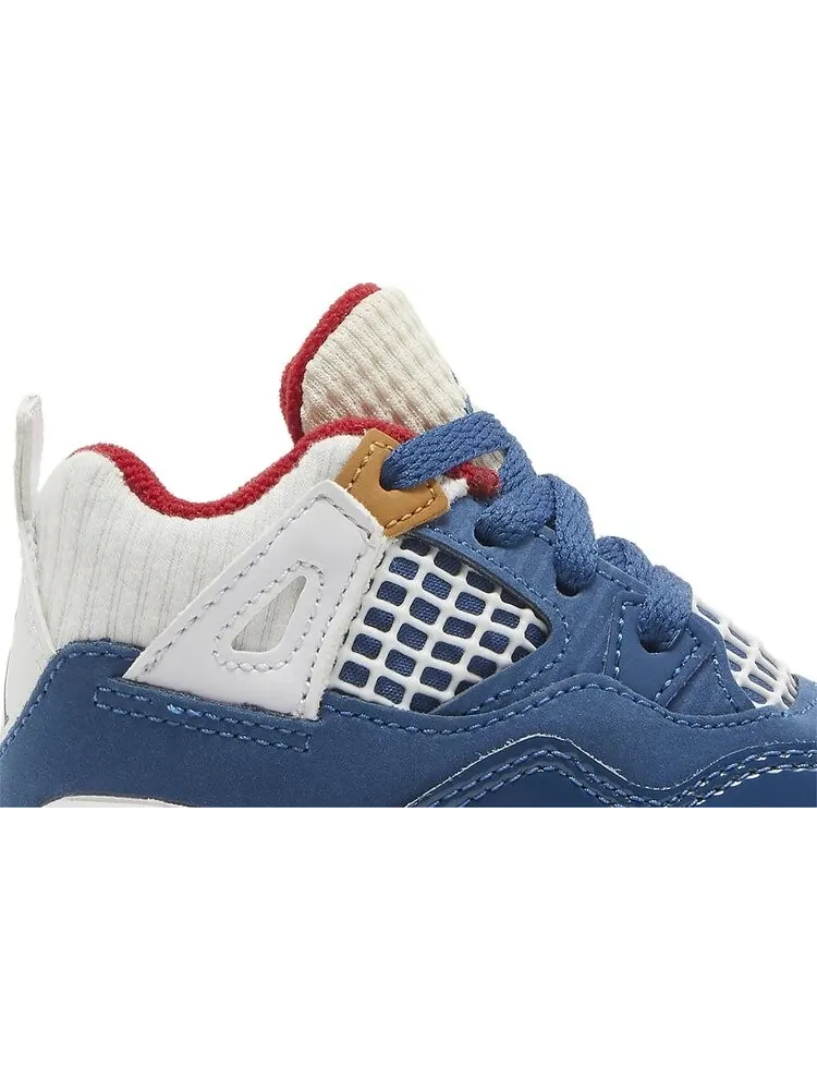 Кроссовки Air Jordan 4 Retro TD Messy Room — изображение 2 из 8, синий