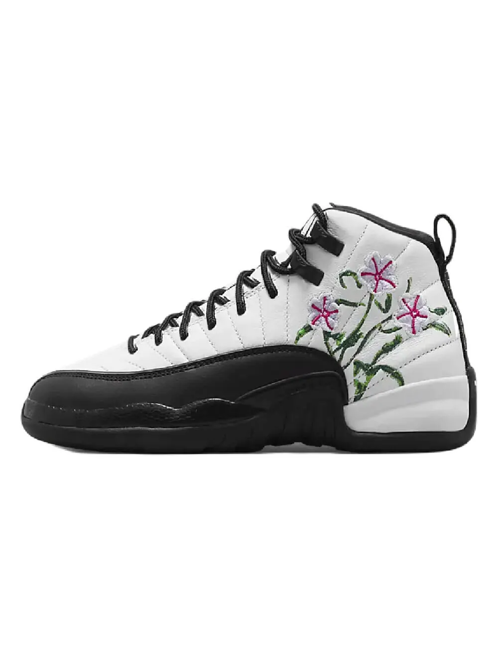 Кроссовки Nike Air Jordan 12 Retro — изображение 1 из 9, белый/черный