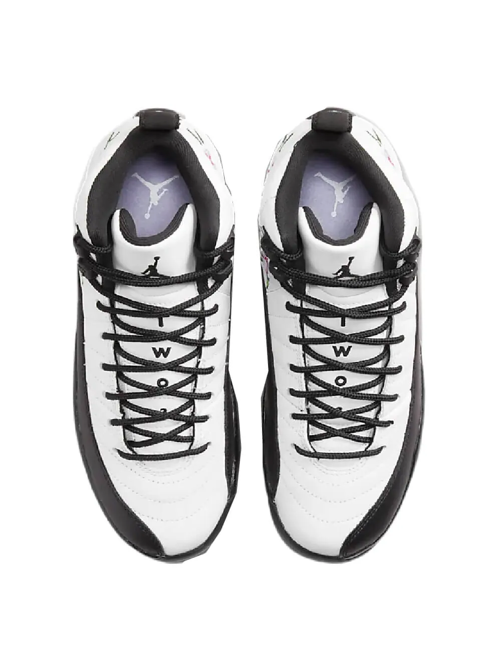 Кроссовки Nike Air Jordan 12 Retro — изображение 3 из 9, белый/черный