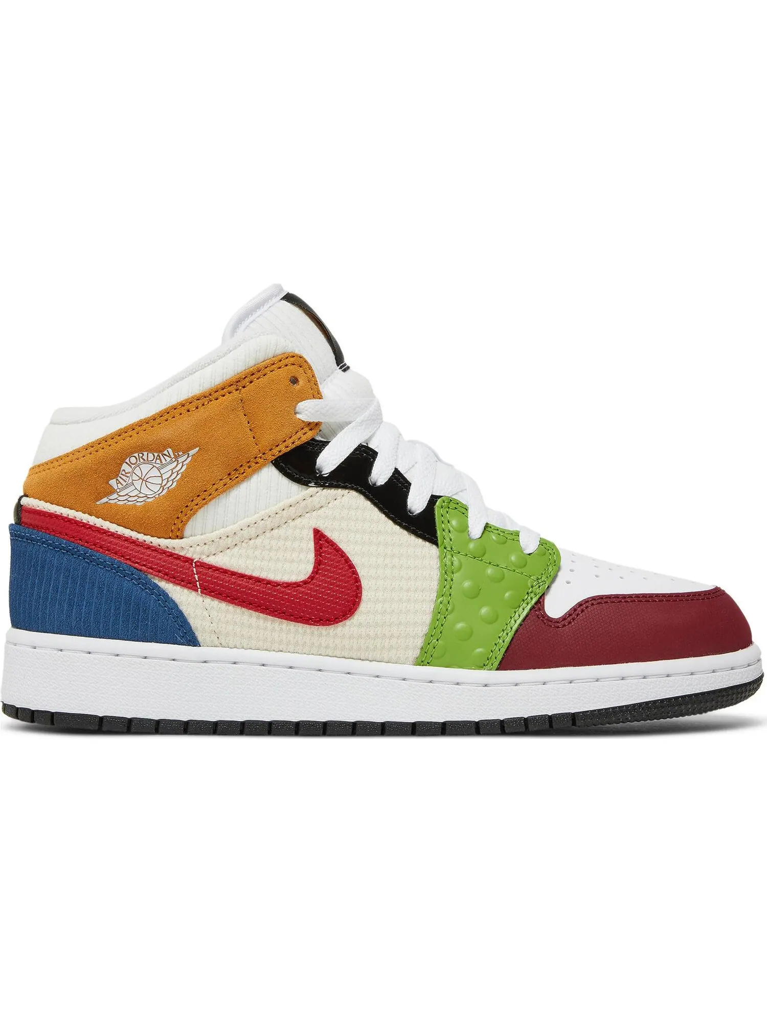 Кроссовки Nike Air Jordan 1 Mid SE GS — изображение 1 из 6, мульти