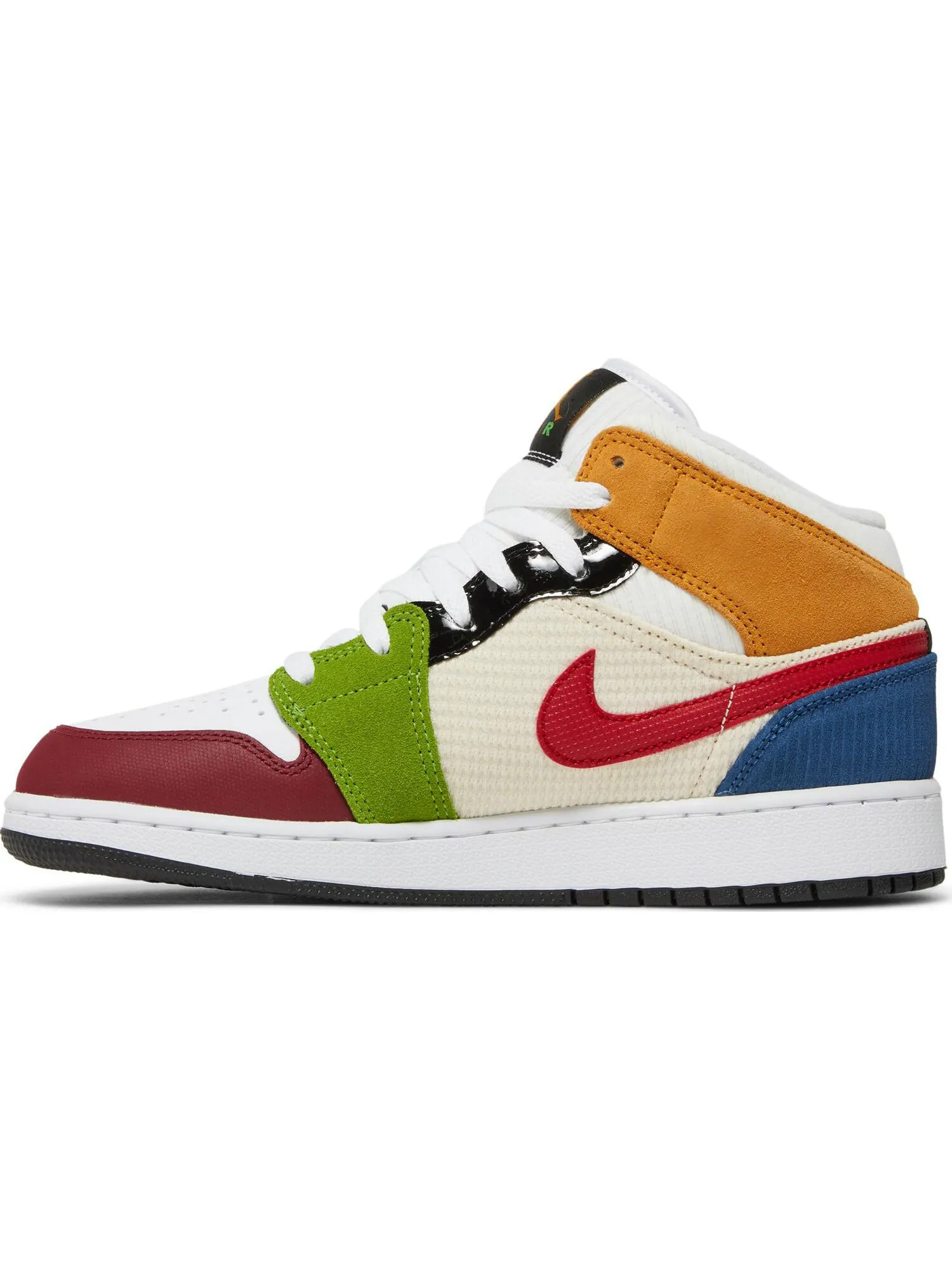 Кроссовки Nike Air Jordan 1 Mid SE GS — изображение 2 из 6, мульти