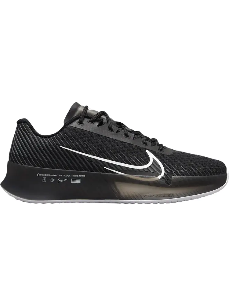 Кроссовки Wmns NikeCourt Air Zoom Vapor 11 HC 'Black White' — изображение 1 из 1, черный
