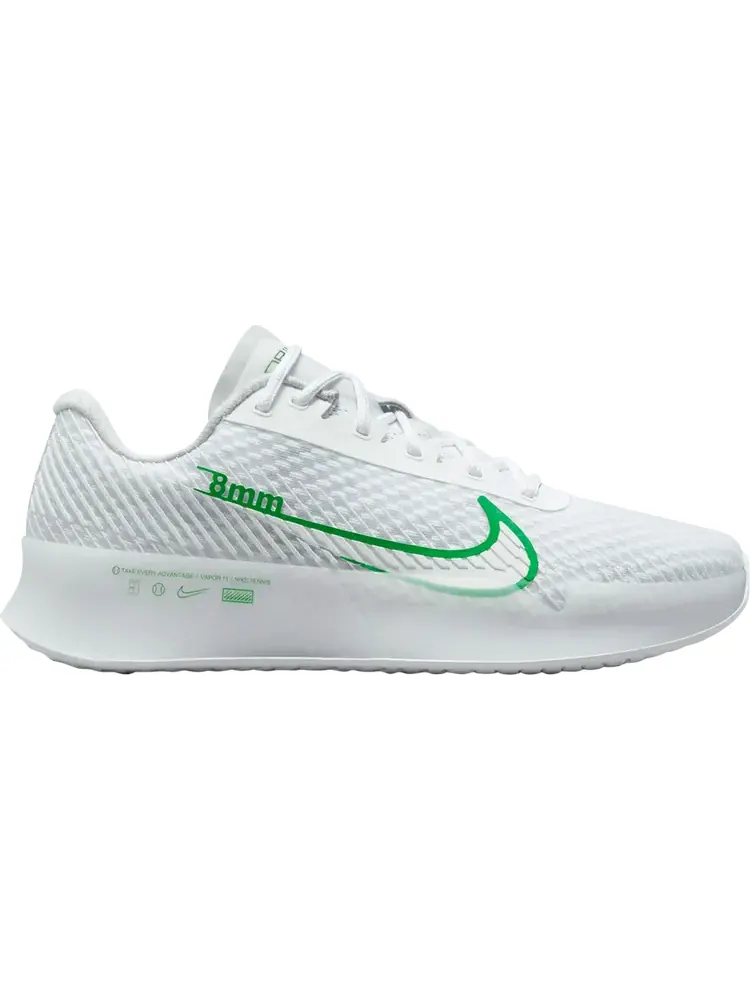 Кроссовки Wmns NikeCourt Air Zoom Vapor 11 HC 'White Kelly Green' — изображение 1 из 1, белый