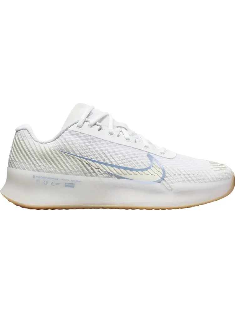 Кроссовки Wmns NikeCourt Air Zoom Vapor 11 HC 'White Light Blue' — изображение 1 из 1, белый