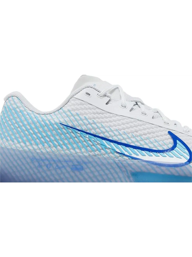 Кроссовки NikeCourt Air Zoom Vapor 11 'Photon Dust Baltic Blue' — изображение 2 из 4, белый