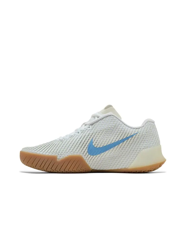 Кроссовки NikeCourt Air Zoom Vapor 11 HC 'White Light Blue Gum' — изображение 3 из 8, белый светлый синий