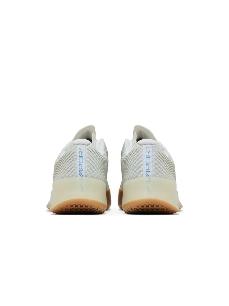 Кроссовки NikeCourt Air Zoom Vapor 11 HC 'White Light Blue Gum' — изображение 6 из 8, белый светлый синий
