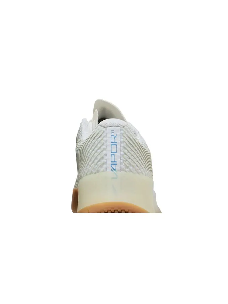 Кроссовки NikeCourt Air Zoom Vapor 11 HC 'White Light Blue Gum' — изображение 7 из 8, белый светлый синий