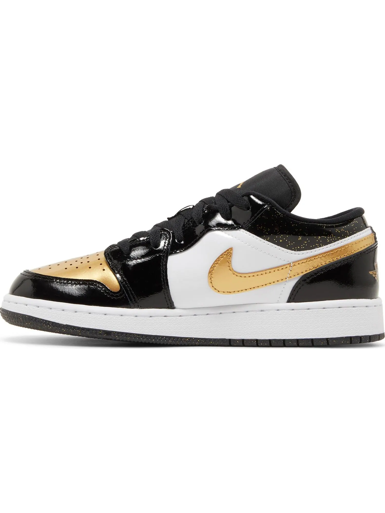 Кроссовки Nike Air Jordan 1 Low SE GS — изображение 2 из 5, черный