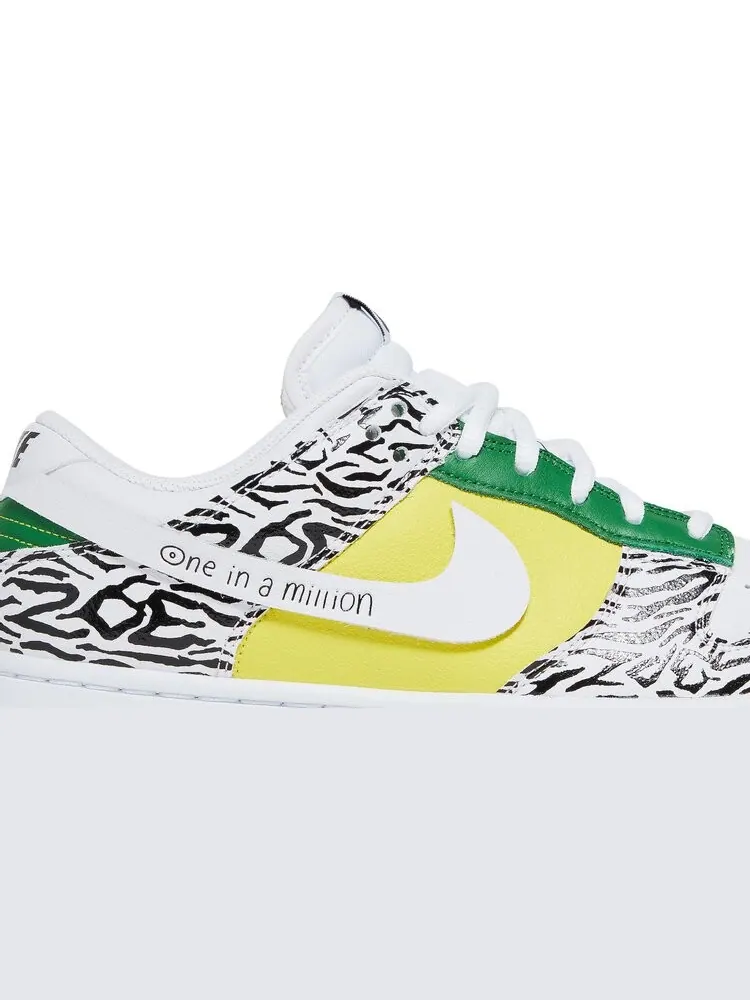 Кроссовки Nike Dunk Low 'Doernbecher 2022' — изображение 2 из 10, белый